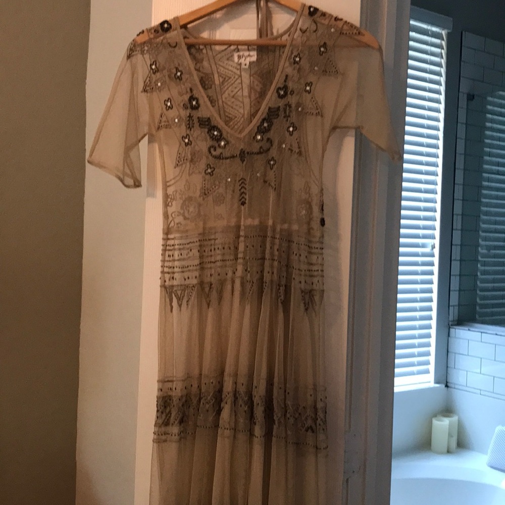 Biya embroidered dress